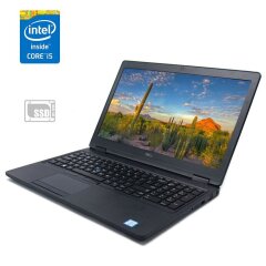 Ноутбук Dell Latitude 5580 / 15.6" (1366x768) TN / Intel Core i5-7300U (2 (4) ядра по 2.6 - 3.5 GHz) / 8 GB DDR4 / 256 GB SSD / Intel HD Graphics 620 / WebCam