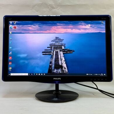 Монітор Philips 227E3QSU / 22" (1920x1080) IPS / VGA, DVI
