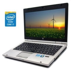 Нетбук Б-клас HP EliteBook 2560p / 12.5" (1366x768) TN / Intel Core i7-2620M (2 (4) ядра по 2.7 - 3.4 GHz) / 8 GB DDR3 / 30 GB SSD + 1000 GB HDD / Intel HD Graphics 3000 / WebCam