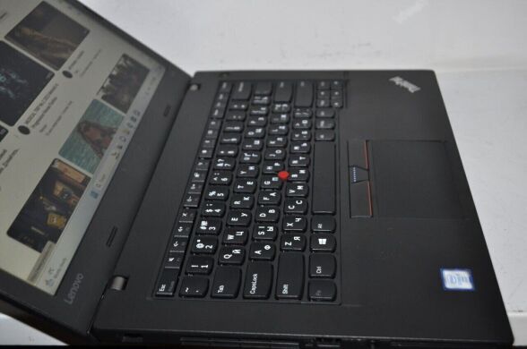 Ноутбук Lenovo ThinkPad L470 / 14" (1920x1080) IPS / Intel Core i7-6600U (2 (4) ядра по 2.6 - 3.4 GHz) / 16 GB DDR4 / 256 GB SSD NEW / Intel HD Graphics 520 / WebCam / Win 11 Pro