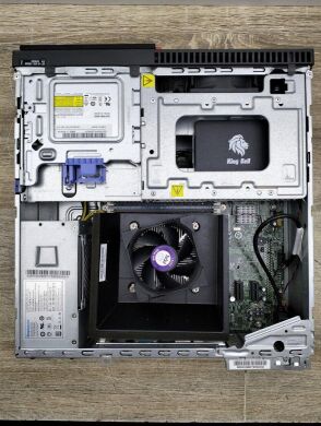 Компьютер Lenovo ThinkCentre M700 SFF / Intel Core i5-6500 (4 ядра по 3.2 - 3.6 GHz) / 8 GB DDR4 / 240 GB SSD / Intel HD Graphics 530 / DVD-ROM
