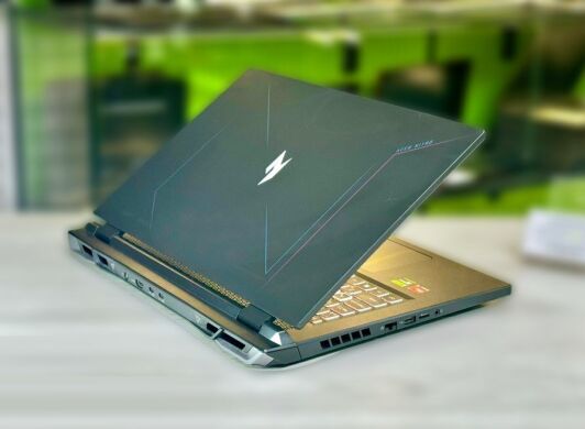 Ігровий ноутбук Acer Nitro 17 AN17-41 / 17.3" (2560x1440) IPS / AMD Ryzen 7 7840HS (8 (16) ядер по 3.8 - 5.1 GHz) / 16 GB DDR5 / 512 GB SSD M.2 / nVidia GeForce RTX 4060, 8 GB GDDR6, 128-bit / WebCam / Win 11 Home