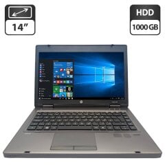 Ноутбук HP ProBook 6460b / 14" (1366x768) TN / Intel Core i3-2310M (2 (4) ядра по 2.1 GHz) / 8 GB DDR3 / 1000 GB HDD / Intel HD Graphics 3000 / WebCam / DVD-ROM