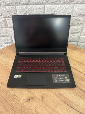 Ігровий ноутбук MSI GF65 Thin 10SDR / 15.6" (1920x1080) IPS / Intel Core i7-10750H (6 (12) ядер по 2.6 - 5.0 GHz) / 8 GB DDR4 / 512 GB SSD / nVidia GeForce GTX 1660 Ti, 6 GB GDDR6, 192-bit / WebCam Ігровий ноутбук MSI GF65 Thin 10SDR / 15.6" (1920x1080) IPS / Intel Core i7-10750H (6 (12) ядер по 2.6 - 5.0 GHz) / 8 GB DDR4 / 512 GB SSD / nVidia GeForce GTX 1660 Ti, 6 GB GDDR6, 192-bit / WebCam