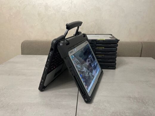 Защищенный нетбук-трансформер Panasonic Toughbook CF-33 / 12.5" (2160x1440) IPS Touch / Intel Core i7-7600U (2 (4) ядра по 2.8 - 3.9 GHz) / 16 GB DDR3 / 500 GB SSD / Intel HD Graphics 620 / WebCam / GPS / Два АКБ / Стилус