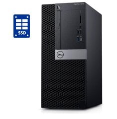 ПК Dell OptiPlex 5070 Tower / Intel Core i3-9100 (4 ядра по 3.6 - 4.2 GHz) / 8 GB DDR4 / 128 GB SSD / Intel UHD Graphics 630