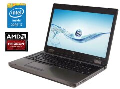 Ноутбук HP ProBook 6560b / 15.6" (1366x768) TN / Intel Core i7-2640M (2 (4) ядра по 2.8 - 3.5 GHz) / 8 GB DDR3 / 120 GB SSD / AMD Radeon HD 7430M, 1 GB DDR3, 64-bit / WebCam / DVD-RW / АКБ NEW