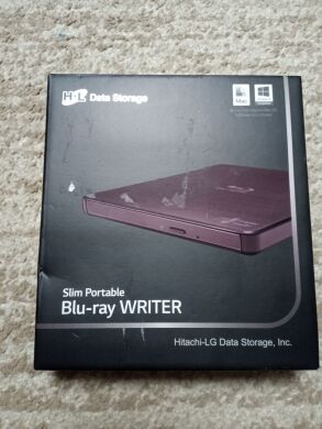 Зовнішній оптичний привід LG Blu-ray LG BP55EB40 Black / USB 2.0