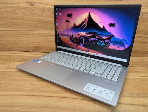 Ноутбук Asus VivoBook F1504V / 15.6" (1920x1080) IPS / Intel Core 5-120U (10 (12) ядер по 1.4 - 5.0 GHz) / 16 GB DDR4 / 500 GB SSD / Intel Graphics / WebCam / TouchID / Windows 11