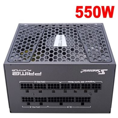 Блок живлення Seasonic Prime Ultra Platinum 550W (SSR-550PD2) / 550W / 24+4(4)+4(8) pin