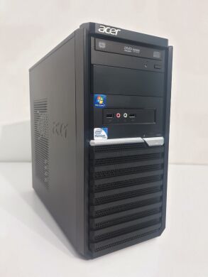 Acer Veriton M290 Tower / Intel Core i5-2320 (4 ядра по 3.0 - 3.3 GHz) / 8 GB DDR3 / 120 GB SSD NEW+500 GB HDD / DVD-RW