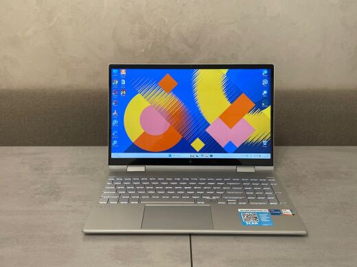 Ноутбук-трансформер HP Envy x360 15m-ed1013dx / 15.6" (1920x1080) IPS Touch / Intel Core i5-1135G7 (4 (8) ядра по 2.4 - 4.2 GHz) / 16 GB DDR4 / 256 GB SSD M.2 / Intel Iris X Graphics / WebCam