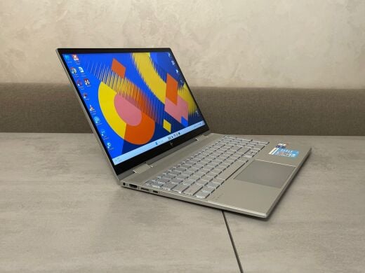 Ноутбук-трансформер HP Envy x360 15m-ed1013dx / 15.6" (1920x1080) IPS Touch / Intel Core i5-1135G7 (4 (8) ядра по 2.4 - 4.2 GHz) / 16 GB DDR4 / 256 GB SSD M.2 / Intel Iris X Graphics / WebCam