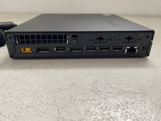 Неттоп Lenovo ThinkCentre M910q Tiny USFF / Intel Core i3-7100T (2 (4) ядра по 3.4 GHz) / 8 GB DDR4 / 128 GB SSD / Intel HD Graphics 630 + Блок живлення