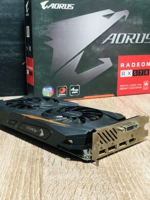 Дискретна відеоката AMD Radeon Gigabyte Aorus RX 570, 4 GB GDDR5, 256-bit