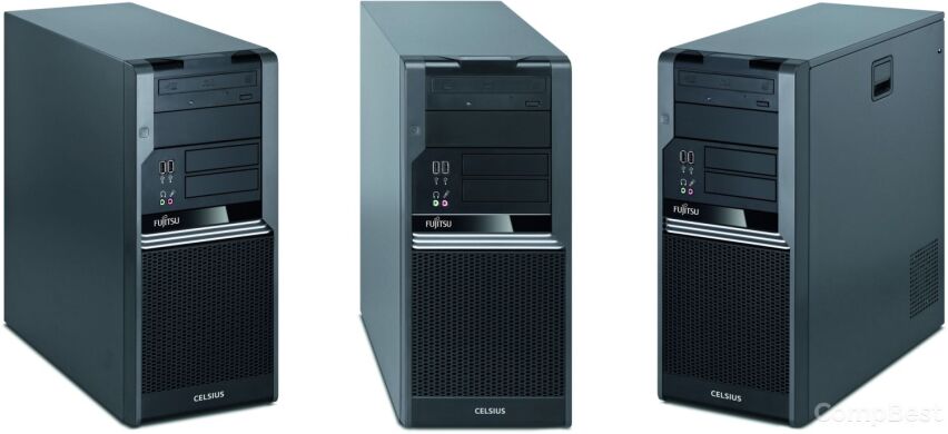 Fujitsu-Siemens Celsius W380 / Intel® Core™ i5-650 (2 (4) ядра по 3.20 - 3.46 GHz) / 4GB DDR3 / 250GB HDD
