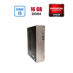 Игровий ПК Lenovo Ideacentre 510S-08IKL SFF / Intel Core i5-7600 (4 ядра по 3.5 - 4.1 GHz) / 16 GB DDR4 / 512 GB SSD / AMD Radeon R7 250, 2 GB GDDR3, 128-bit / Wi-Fi / Win 10 Lic