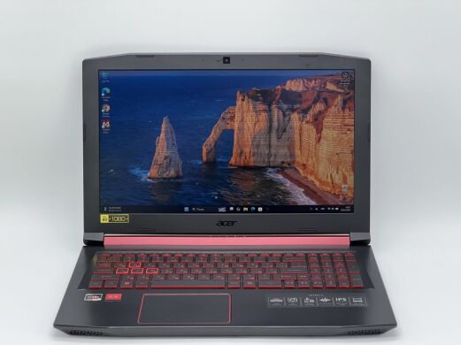 Игровой ноутбук Acer Nitro 5 AN515-42 / 15.6" (1920x1080) IPS / AMD Ryzen 5 2500U (4 (8) ядра по 2.0 - 3.6 GHz) / 16 GB DDR4 / 480 GB SSD / AMD Radeon RX 560X, 4 GB GDDR5, 128-bit / WebCam