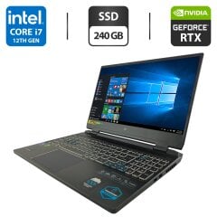 Игровой ноутбук Acer Predator Helios 300 PH315-55 / 15.6" (1920x1080) IPS / Intel Core i7-12700H (14 (20) ядер по 3.5 - 4.7 GHz) / 16 GB DDR5 / 240 GB SSD / nVidia GeForce RTX 3060, 6 GB GDDR6, 192-bit / WebCam