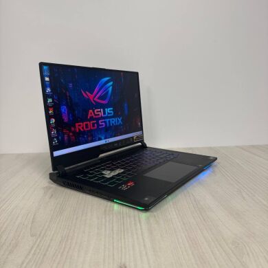 Ігровий ноутбук Asus ROG Strix G15 Advantage Edition G513QY / 15.6" (1920x1080) IPS / AMD Ryzen 9 5900HX (8 (16) ядер по 3.3 - 4.6 GHz) / 16 GB DDR4 / 512 GB SSD NVMe / AMD Radeon RX 6800M, 12 GB GDDR6, 192-bit Ігровий ноутбук Asus ROG Strix G15 Advantage Edition G513QY / 15.6" (1920x1080) IPS / AMD Ryzen 9 5900HX (8 (16) ядер по 3.3 - 4.6 GHz) / 16 GB DDR4 / 512 GB SSD NVMe / AMD Radeon RX 6800M, 12 GB GDDR6, 192-bit
