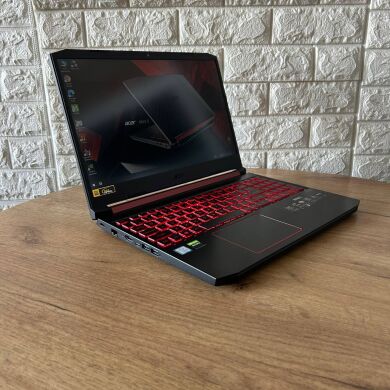 Игровой ноутбук Б-класс Acer Nitro 5 AN515-54 / 15.6" (1920x1080) IPS / Intel Core i5-9300H (4 (8) ядра по 2.4 - 4.1 GHz) / 16 GB DDR4 / 512 GB SSD NVMe / nVidia GeForce RTX 2060, 6 GB GDDR6, 192-bit / WebCam Игровой ноутбук Б-класс Acer Nitro 5 AN515-54 / 15.6" (1920x1080) IPS / Intel Core i5-9300H (4 (8) ядра по 2.4 - 4.1 GHz) / 16 GB DDR4 / 512 GB SSD NVMe / nVidia GeForce RTX 2060, 6 GB GDDR6, 192-bit / WebCam