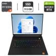 Ігровий ноутбук Dell Alienware m16 R1 / 16" (2560x1600) IPS / AMD Ryzen 9 7845HX (12 (24) ядер по 3.0 - 5.2 GHz) / 16 GB DDR5 / 512 GB SSD / nVidia GeForce RTX 4080, 12 GB GDDR6, 192-bit / WebCam