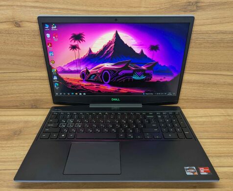 Ігровий ноутбук Dell G5 5505 / 15.6" (1920x1080) IPS / AMD Ryzen 7 4800H (8 (16) ядер по 2.9 - 4.2 GHz) / 16 GB DDR4 / 512 GB SSD / AMD Radeon RX 5600M, 6 GB GDDR6, 192-bit / USB Type-C / WebCam / Windows 10