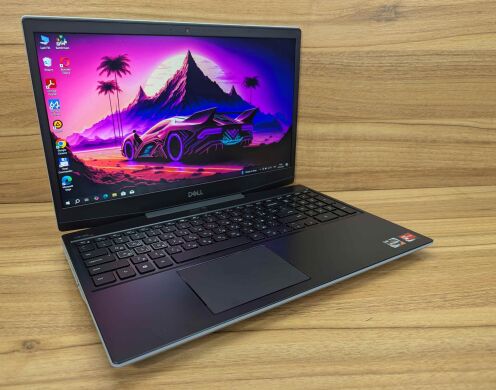 Ігровий ноутбук Dell G5 5505 / 15.6" (1920x1080) IPS / AMD Ryzen 7 4800H (8 (16) ядер по 2.9 - 4.2 GHz) / 16 GB DDR4 / 512 GB SSD / AMD Radeon RX 5600M, 6 GB GDDR6, 192-bit / USB Type-C / WebCam / Windows 10
