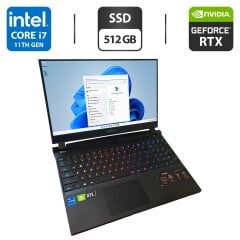 Ігровий ноутбук Gigabyte Aorus 15P XD / 15.6" (1920x1080) IPS / Intel Core i7-11800H (8 (16) ядер по 2.3 - 4.6 GHz) / 16 GB DDR4 / 512 GB SSD / nVidia GeForce RTX 3070, 8 GB GDDR6, 256-bit / WebCam