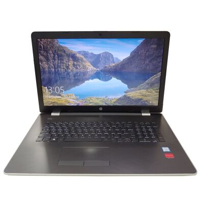 Ігровий ноутбук HP 17-bs153cl / 17.3" (1600x900) TN Touch / Intel Core i5-8250U (4(8) ядра по 1.6 - 3.4 GHz) / 12 GB DDR4 / 240 GB SSD / AMD Radeon R7 M340 2 GB / DVD-RW, Web-camera 