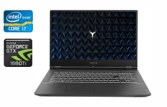 Игровой ноутбук Lenovo Legion Y540-15IRH / 15.6" (1920x1080) IPS / Intel Core i7-9750HF (6 (12) ядер по 2.6 - 4.5 GHz) / 16 GB DDR4 / 256 GB SSD + 1000 GB HDD / nVidia GeForce GTX 1660 Ti, 6 GB GDDR6, 192-bit / HDMI / Windows 10
