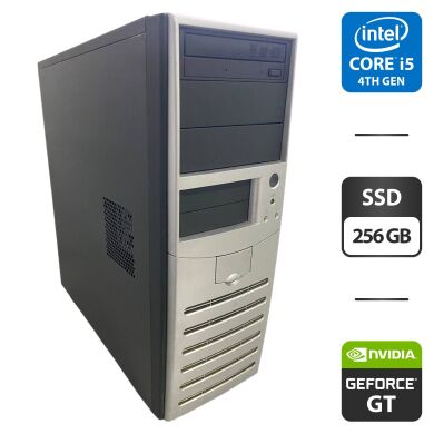 Комп'ютер NoName Tower / Intel Core i7-3770 (4 (8) ядра по 3.4 - 3.9 GHz) / 16 GB DDR3 / 256 GB SSD / nVidia GeForce GT 630, 2 GB GDDR3, 64-bit / DVD-ROM Комп'ютер NoName Tower / Intel Core i7-3770 (4 (8) ядра по 3.4 - 3.9 GHz) / 16 GB DDR3 / 256 GB SSD / nVidia GeForce GT 630, 2 GB GDDR3, 64-bit / DVD-ROM