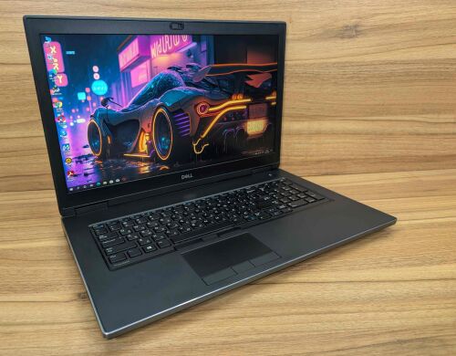 Мобільна робоча станція Dell Precision 7730 / 17.3" (1920x1080) IPS / Intel Xeon E-2186M (6 (12) ядер по 2.9 - 4.8 GHz) / 32 GB DDR4 / 512 GB SSD / nVidia Quadro P4200, 8 GB GDDR5, 256-bit / WebCam / Windows 10