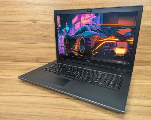 Мобільна робоча станція Dell Precision 7730 / 17.3" (1920x1080) IPS / Intel Xeon E-2186M (6 (12) ядер по 2.9 - 4.8 GHz) / 32 GB DDR4 / 512 GB SSD / nVidia Quadro P4200, 8 GB GDDR5, 256-bit / WebCam / Windows 10