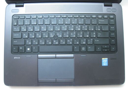 Мобильная рабочая станция HP ZBook 14 G1 / 14" (1600x900) UWVA / Intel Core i5-4300U (2 (4) ядра по 1.9 - 2.9 GHz) / 8 GB DDR3 / 240 GB SSD NEW + 500 GB HDD / AMD FirePro M4100, 1 GB DDR5, 128-bit / WebCam