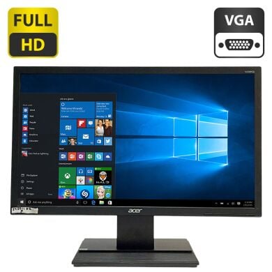 Монітор Acer V226HQL / 22" (1920x1080) TN / VGA / VESA 100x100 + Кабель живлення