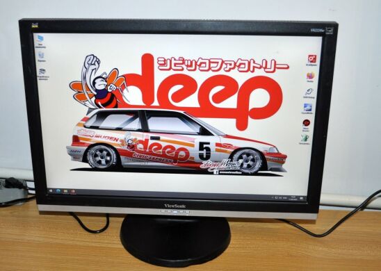 Монитор Б-класс ViewSonic VA2226w / 22" (1680x1050) TN / VGA, DVI