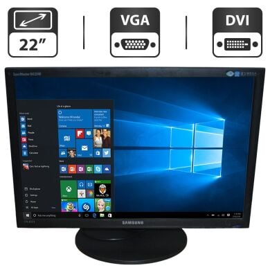 Монитор Samsung SyncMaster BX2240W / 22" (1680x1050) TN / VGA, DVI / VESA 75x75 Монитор Samsung SyncMaster BX2240W / 22" (1680x1050) TN / VGA, DVI / VESA 75x75