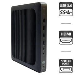 Неттоп HP T620 USFF / AMD GX-217GA (2 ядра по 1.65 GHz) / 4 GB DDR3 / 16 GB SSD / AMD Radeon HD 8280E Graphics