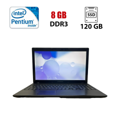 Ноутбук Б-клас Acer eMachines e729 / 15.6" (1366x768) TN / Intel Pentium P6200 (2 ядра по 2.13 GHz) / 4 GB DDR3 / 120 GB SSD / Intel HD Graphics / WebCam