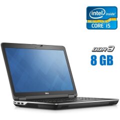 Ноутбук Dell Latitude E6540 / 15.6" (1366x768) TN / Intel Core i5-4210M (2 (4) ядра по 2.6 - 3.2 GHz) / 8 GB DDR3 / 256 GB SSD / Intel HD Graphics 4600 / WebCam