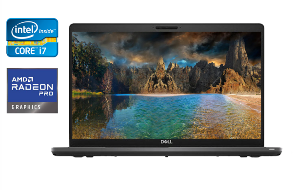 Ноутбук Dell Precision 3540 / 15.6" (1920x1080) IPS / Intel Core i7-8665U (4 (8) ядра по 1.9 - 4.8 GHz) / 16 GB DDR4 / 512 GB SSD / AMD Radeon Pro WX 2100, 2 GB GDDR5, 64-bit / WebCam / TouchID / Windows 10