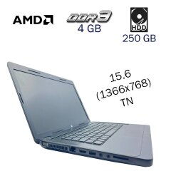 Ноутбук HP 635 / 15.6 (1366x768) TN / AMD Radeon E-450 (2 ядра по 1.65 GHz) / 4 GB DDR3 / 250 GB HDD / AMD Radeon HD 6320 / WebCam / АКБ не тримає