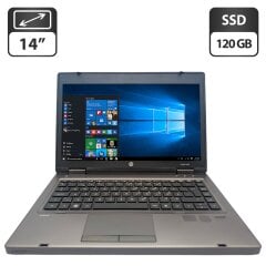 Ноутбук HP ProBook 6460b / 14" (1366x768) TN / Intel Core i3-2310M (2 (4) ядра по 2.1 GHz) / 8 GB DDR3 / 120 GB SSD / Intel HD Graphics 3000 / WebCam / DVD-ROM