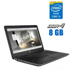 Ноутбук HP ZBook 15 G4 / 15.6" (1920x1080) TN / Intel Core i5-7440HQ (4 ядра по 2.8 - 3.8 GHz) / 8 GB DDR4 / 120 GB SSD / Intel HD Graphics 630 / WebCam