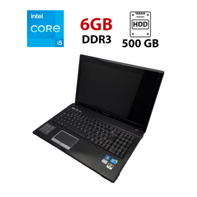 Ноутбук Lenovo G560 / 15.6" (1366x768) TN / Intel Core i5-480M (2 (4) ядра по 2.66 - 2.93 GHz) / 6 GB DDR3 / 500 GB HDD / nVidia GeForce 310M, 1 GB GDDR3, 64-bit / WebCam
