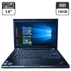 Ноутбук Lenovo ThinkPad T420 / 14" (1366x768) TN / Intel Core i5-2520M (2 (4) ядра по 2.5 - 3.2 GHz) / 8 GB DDR3 / 128 GB SSD / Intel HD Graphics 3000 / WebCam / DVD-ROM