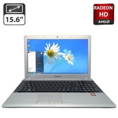 Ноутбук Samsung RV515 / 15.6" (1366x768) TN / AMD E-350 (2 ядра по 1.6 GHz) / 8 GB DDR3 / 320 GB HDD / AMD Radeon HD 6470M, 1 GB GDDR3, 64-bit / WebCam