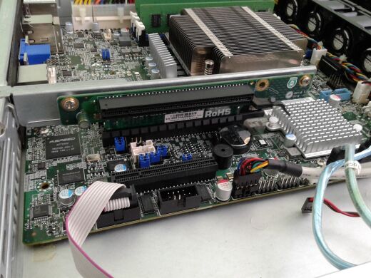 Сервер Supermicro 1U 4 LFF (4x3.5") / Intel Xeon E3-1225 v5 (4 ядра по 3.3 - 3.7 GHz) / 8 GB DDR4 ECC / 1000 GB HDD / 300W / USB 3.0 / LAN G-bit/s