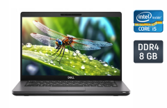 Ультрабук Б-класс Dell Latitude 5400 / 14" (1920x1080) IPS / Intel Core i5-8365U (4 (8) ядра по 1.6 - 4.1 GHz) / 8 GB DDR4 / 128 GB SSD / Intel UHD Graphics / WebCam / SIM